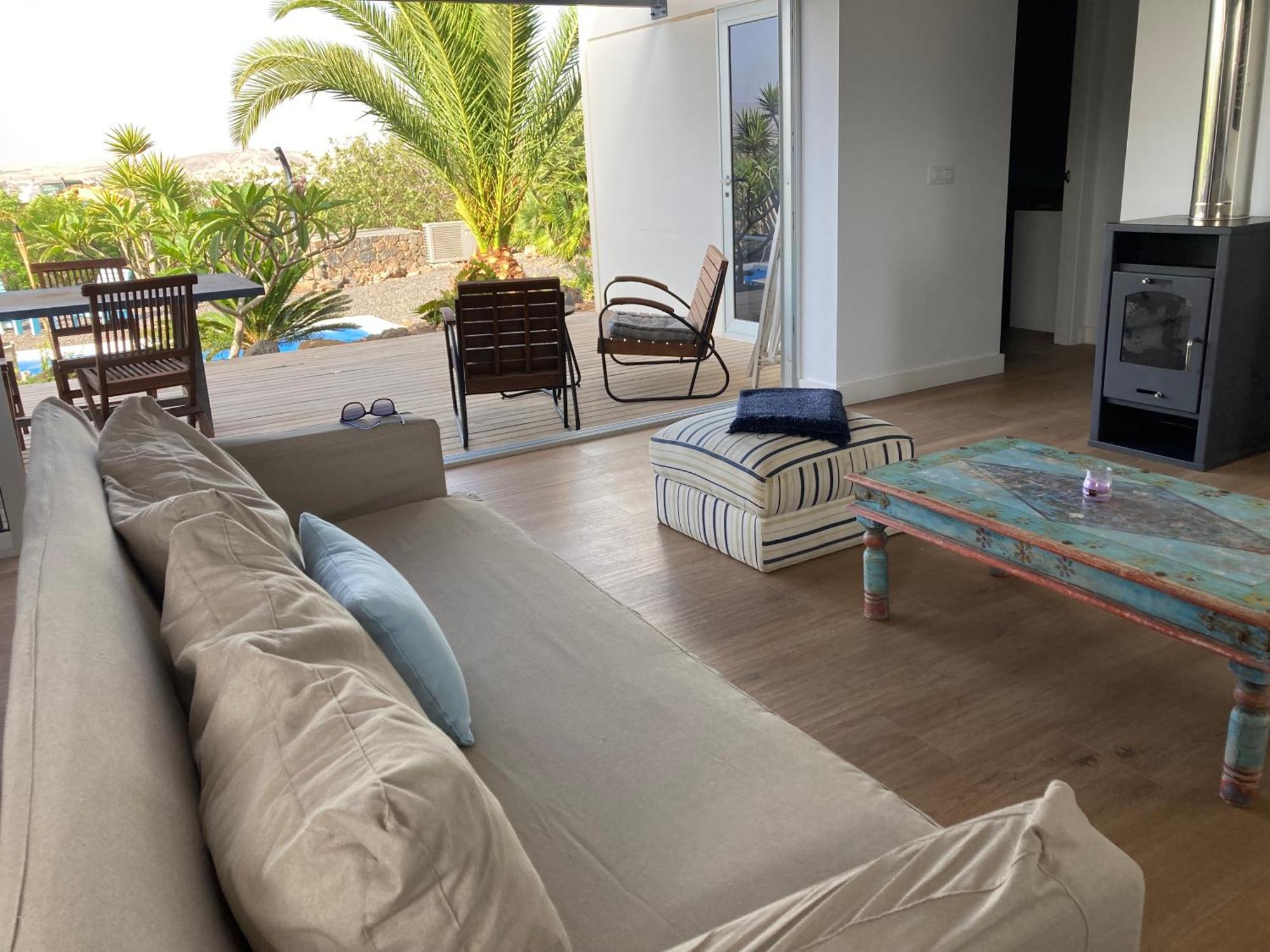 Majanicho Rock - Villa With Heated Pool Лахарес Экстерьер фото